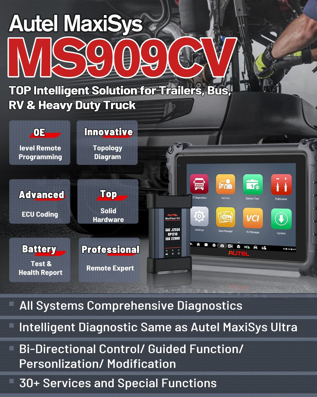 Heavy Duty Truck Diagnostic Tools – The Best in Truck Diagnostics