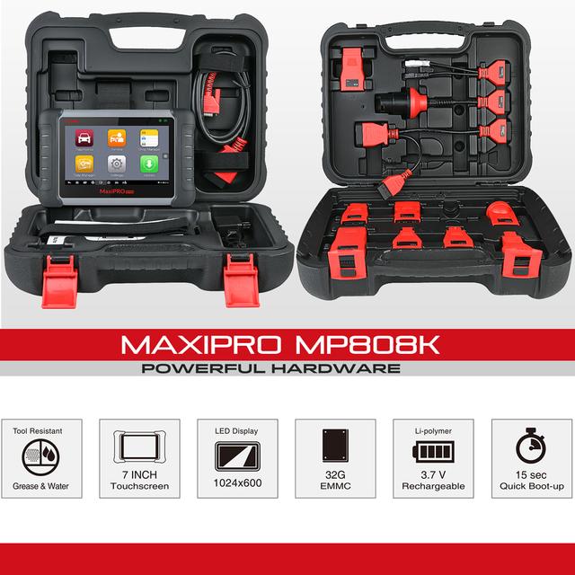 Autel MaxiPro MP808S Kit All System OBD2 Diagnostics Tool—